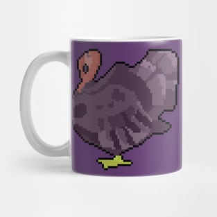 Pixels and Paws peacock Mug